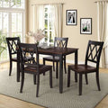 5 Piece Solid Wood Dining Set V283