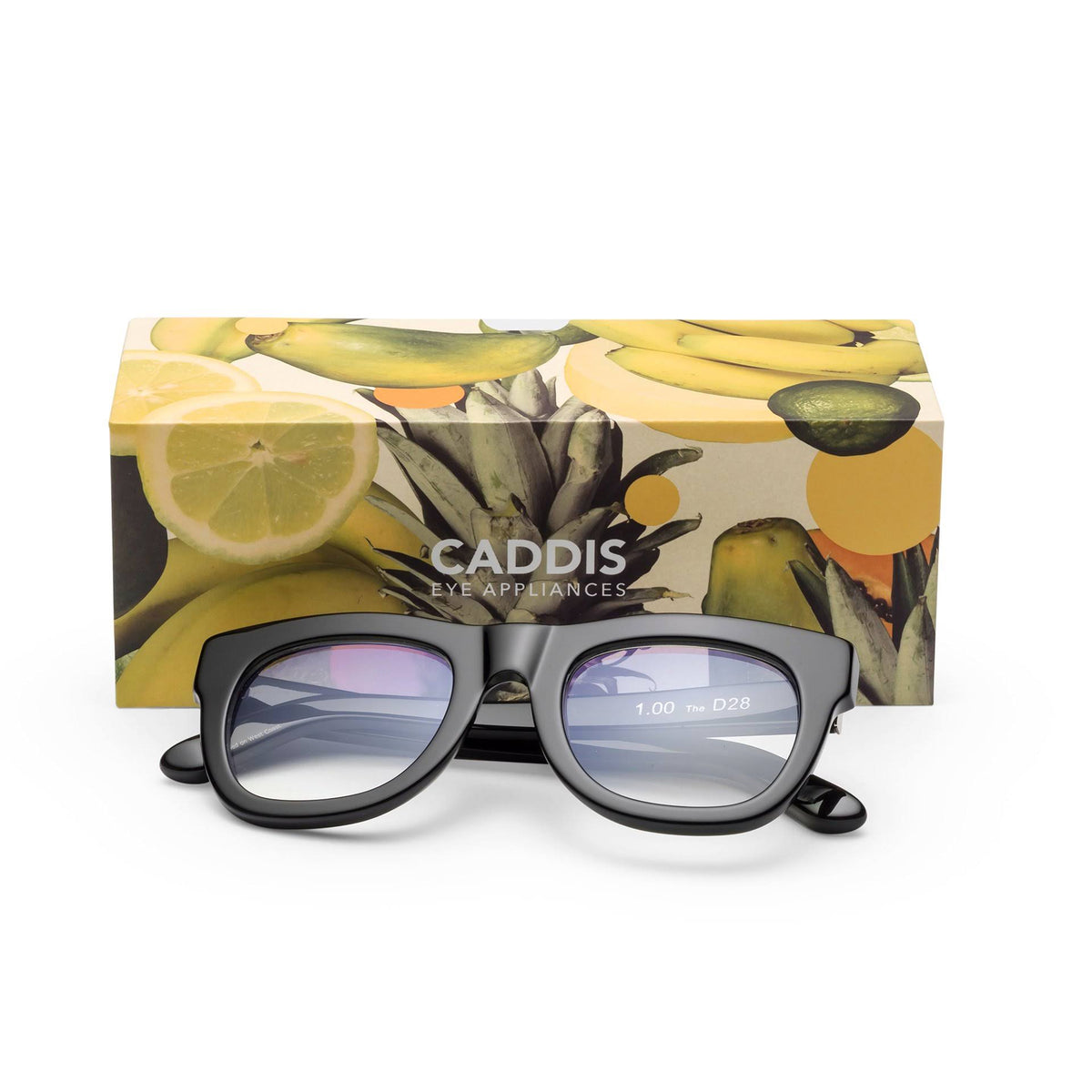 Gloss Black Reading Glasses +3.5 W3184