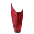 Red Pointed Glaze Vase A18594