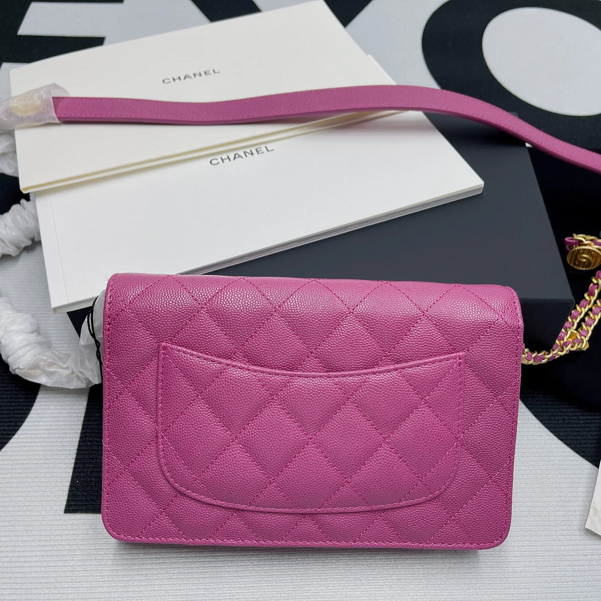 Small Flap Bag Gold Hardware Handbag I272