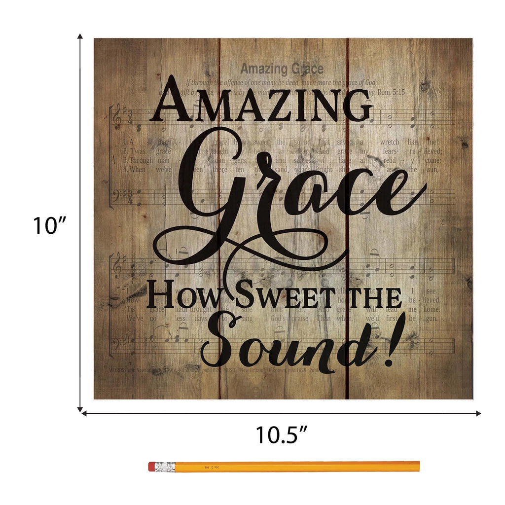Wood Pallet Wall Art Sign Plaque 10 x 11 R3786