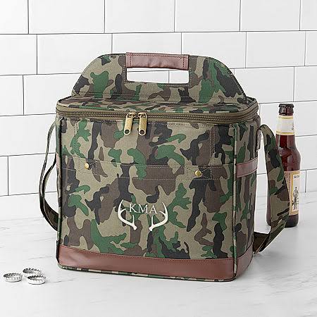 Green 12 Pack Camo Cooler D22929