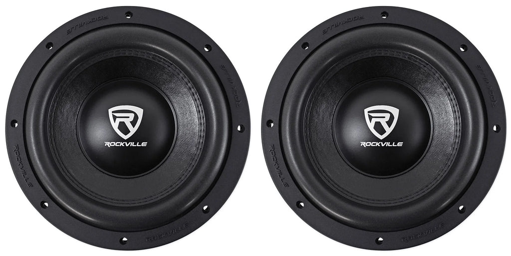 10" 4000 Watt Dual 2-Ohm Car Audio Subwoofers L628