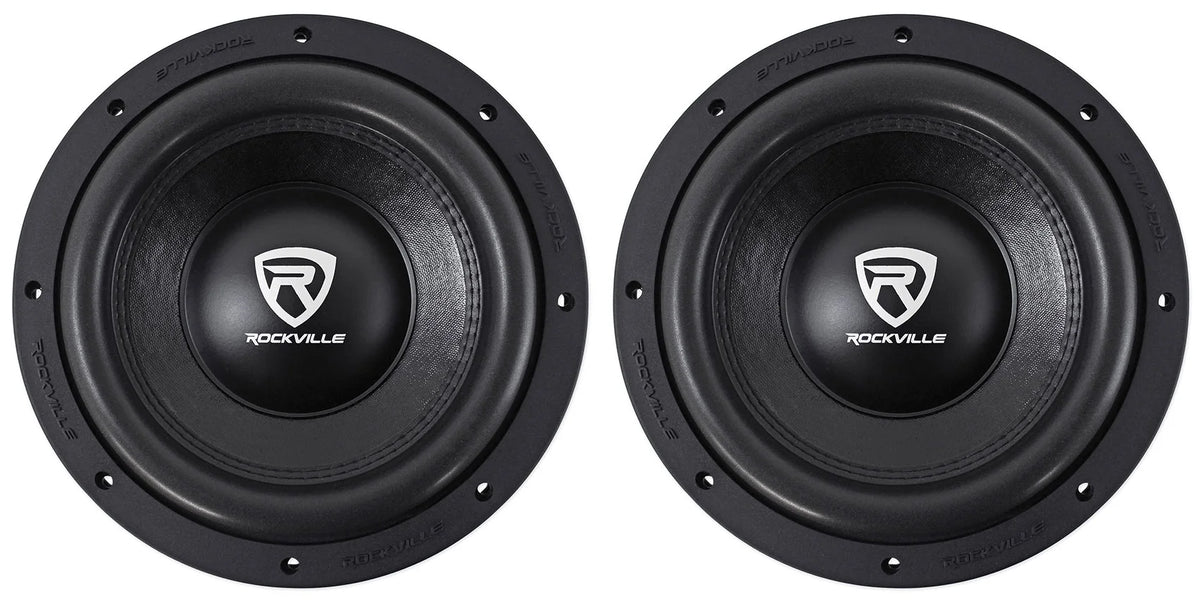 10" 4000 Watt Dual 2-Ohm Car Audio Subwoofers L628