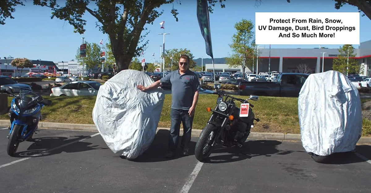 Motorcycle With Sidecar Cover F3965