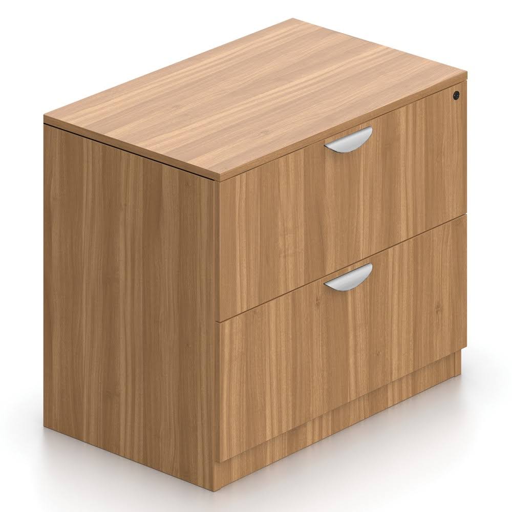 36x22 W 2-Drawer Lateral File Cabinet, Autumn Walnut E382122