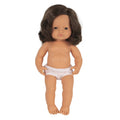 Caucasian Brunette Girl Baby Doll U6812