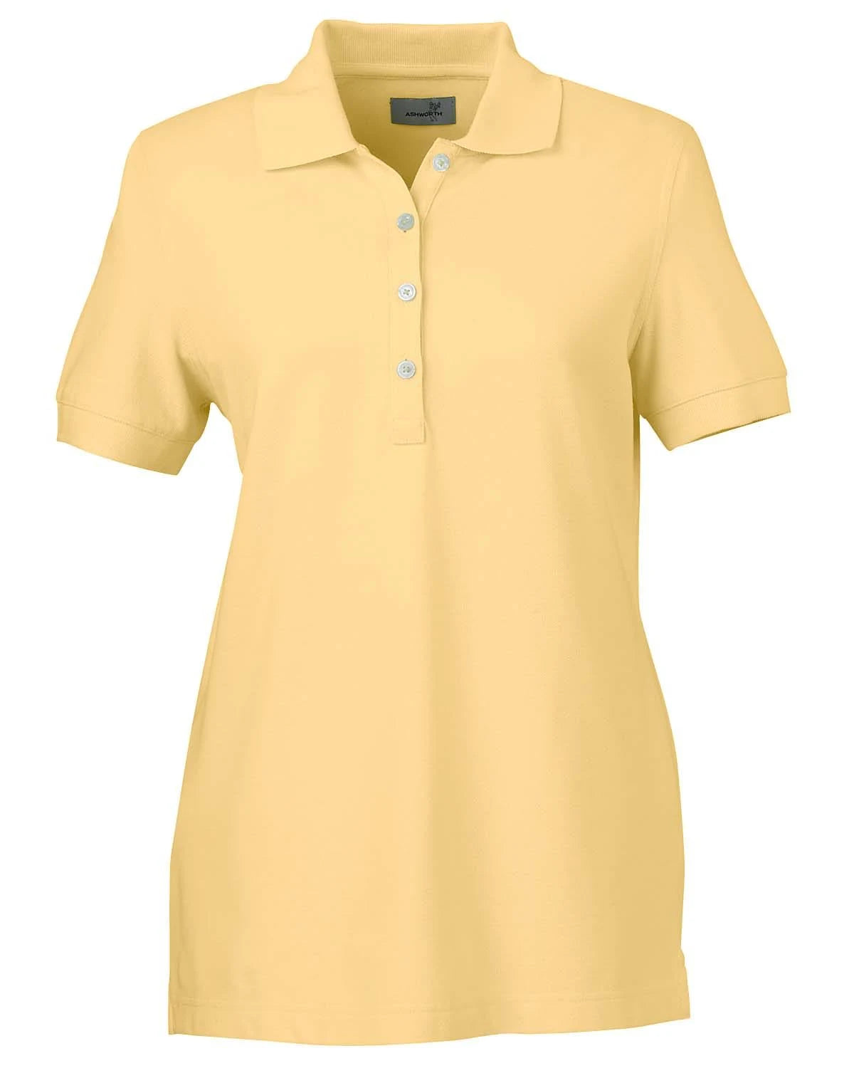 Yellow 2XL Combed Cotton Pique Polo C618