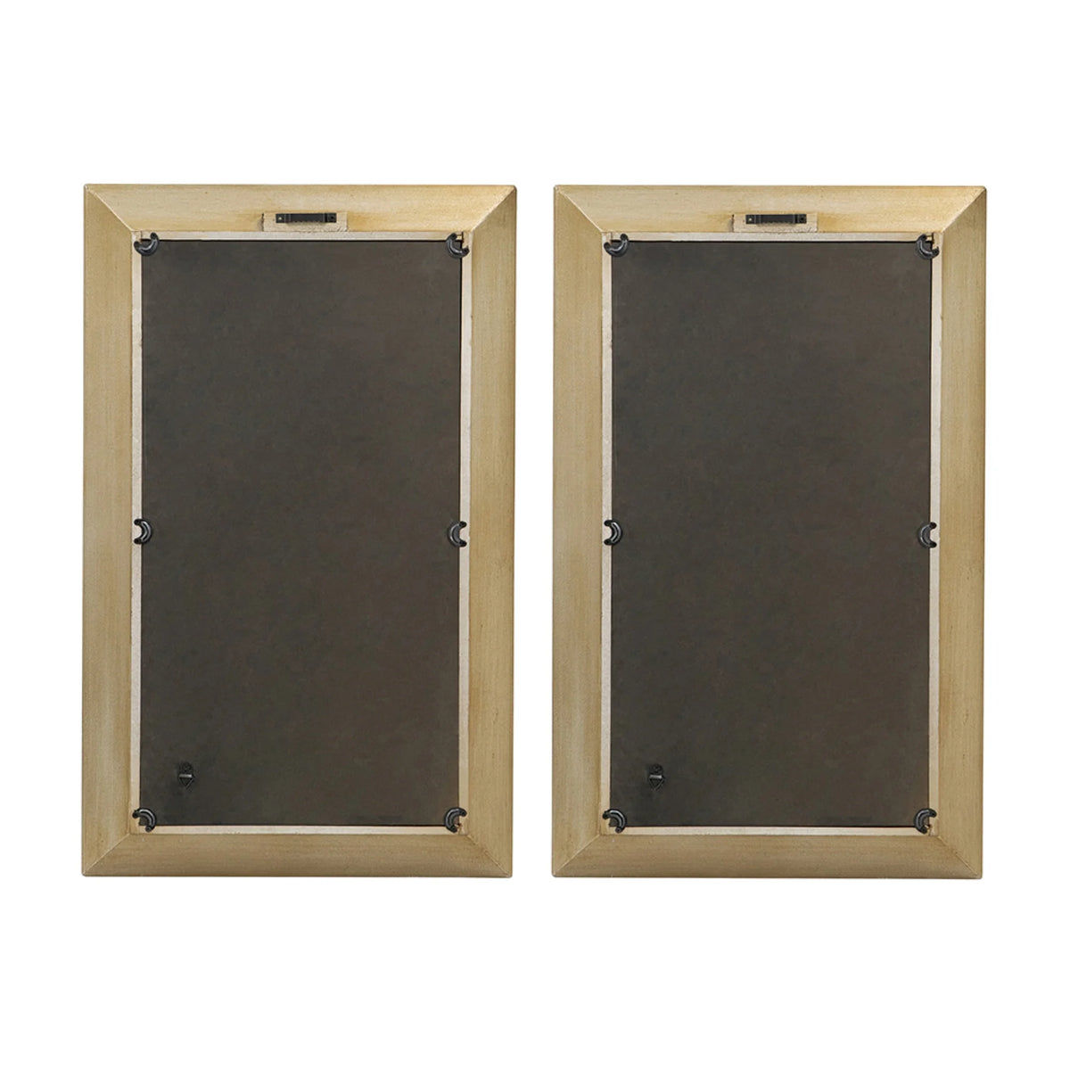 Rectangular Birds Mirror Frame Wall Art 15" x 24" 2ct F816859