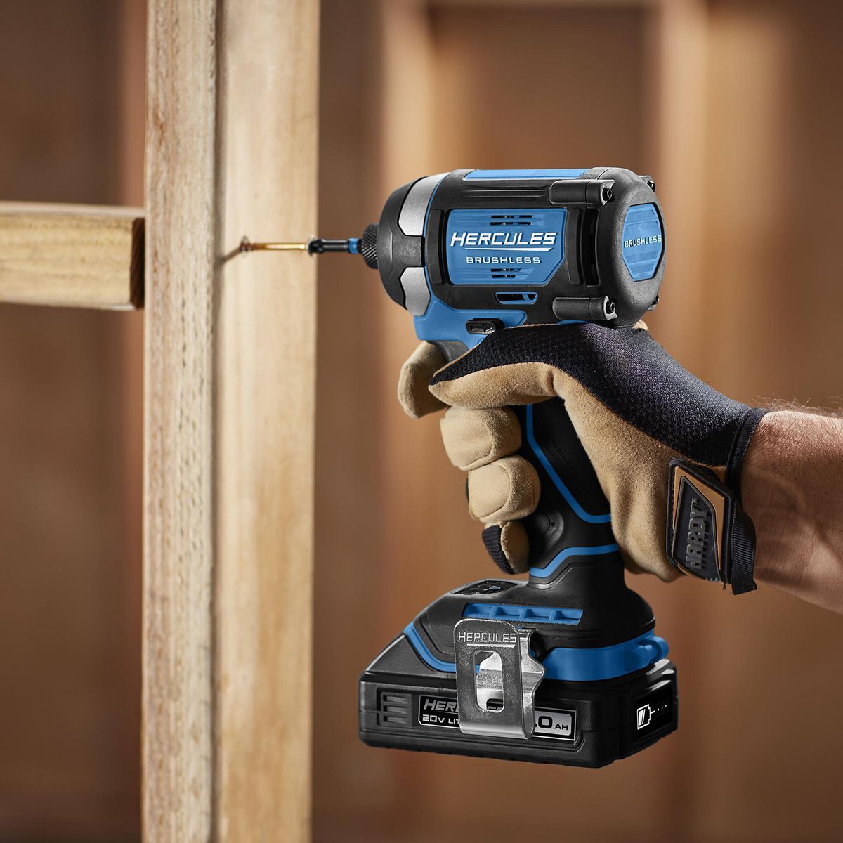 20V Brushless Cordless 1/4 in. Compact 3-Speed Impact Driver S826289
