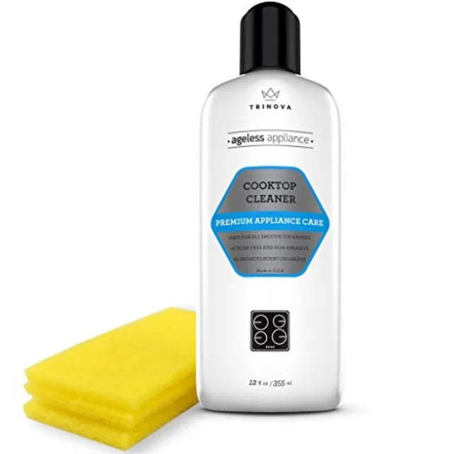12oz Cooktop Cleaner with Scrubbing Pads M35317