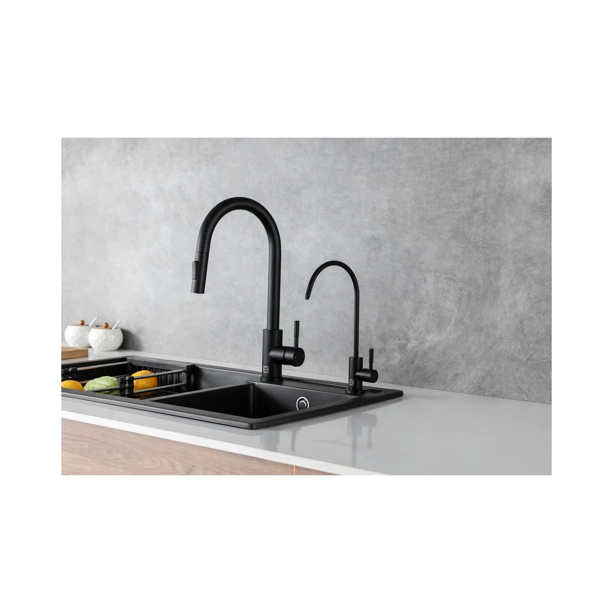 Single Handle Cold Water Dispenser Matte Black S607863