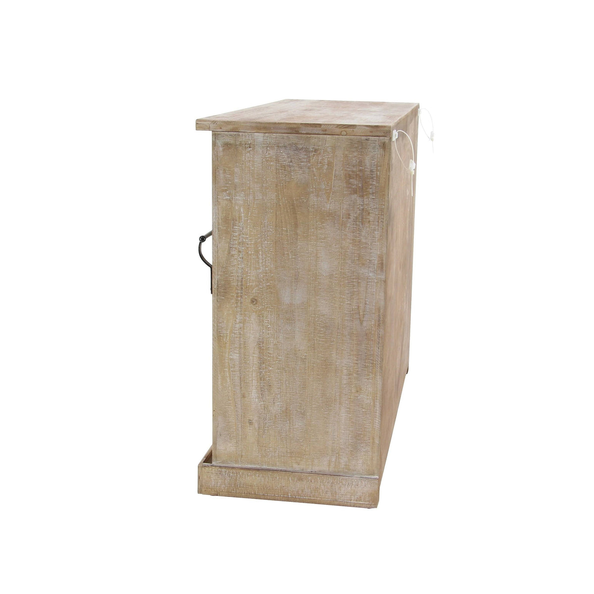 Brown Wood Farmhouse Cabinet O92435