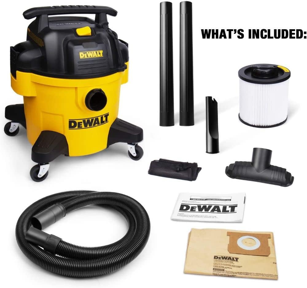 6 Gallon Poly Wet/Dry Shop Vacuum A675
