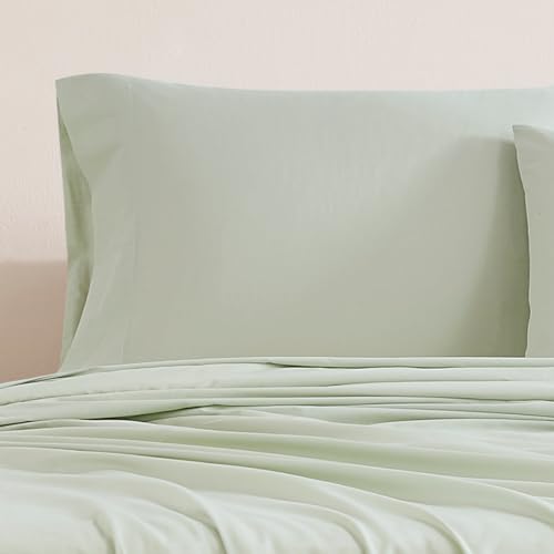 Navy Queen 4-Piece Organic Cotton Sheet Set X464244