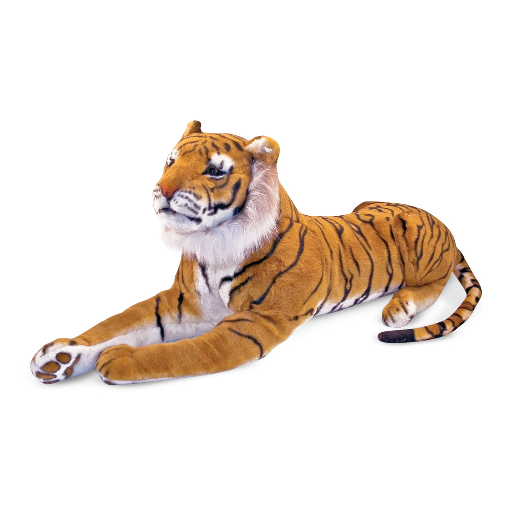 Giant Tiger Stuffed Animal Over 5 Feet Long C9240