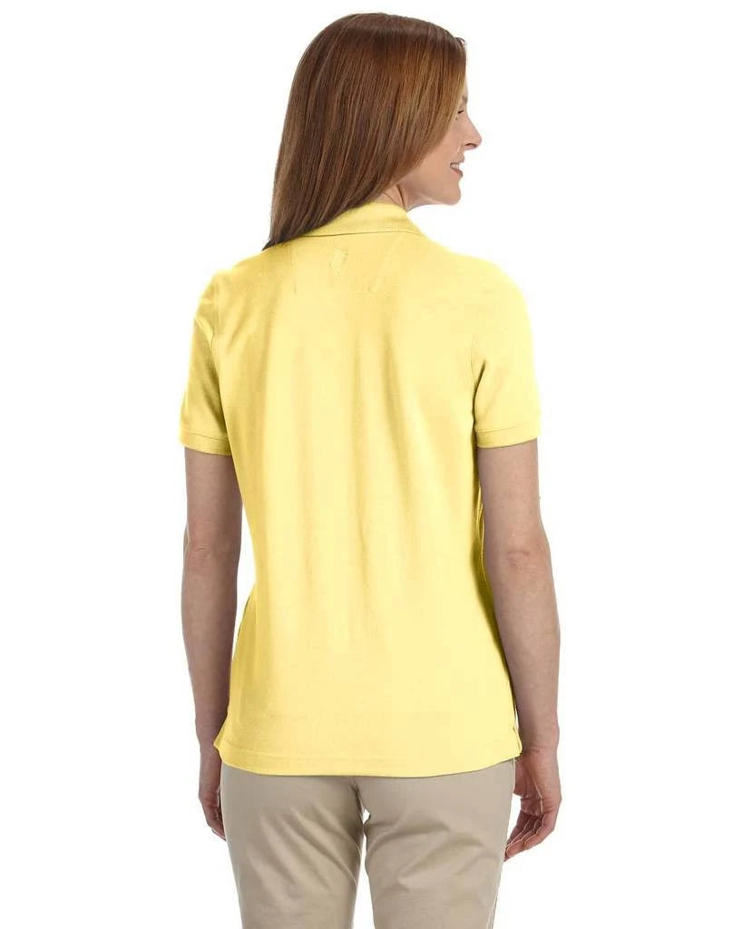 Yellow 2XL Combed Cotton Pique Polo C618