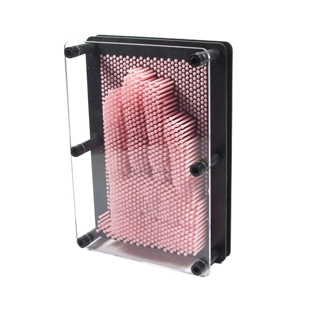 Pink 3-Dimensional Pin Art Board Toy W2784
