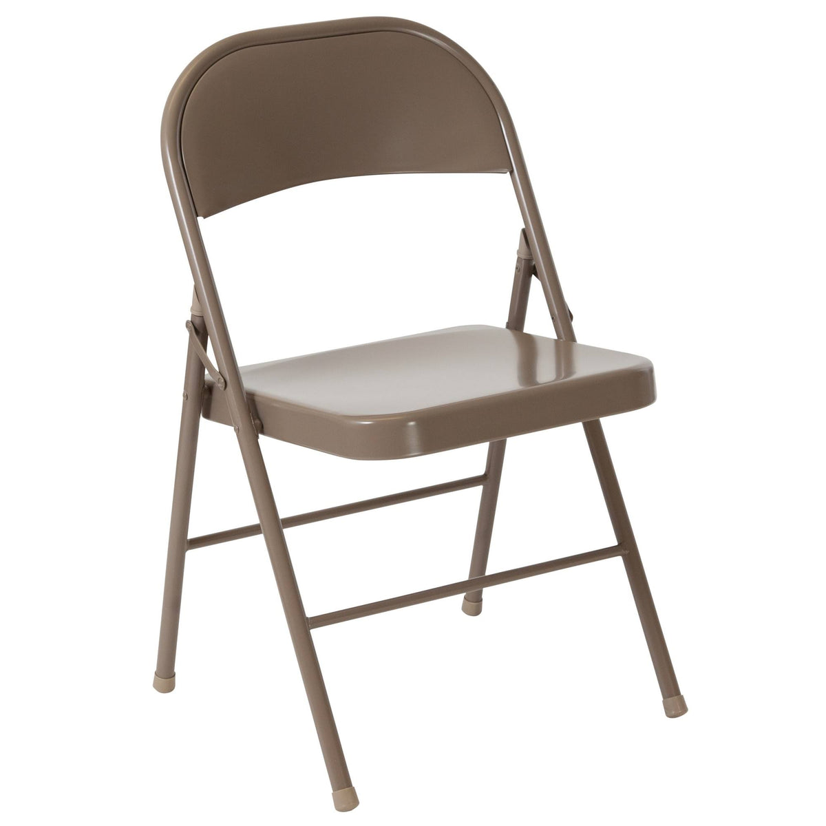 4 Pack Beige Metal Folding Chair A10593