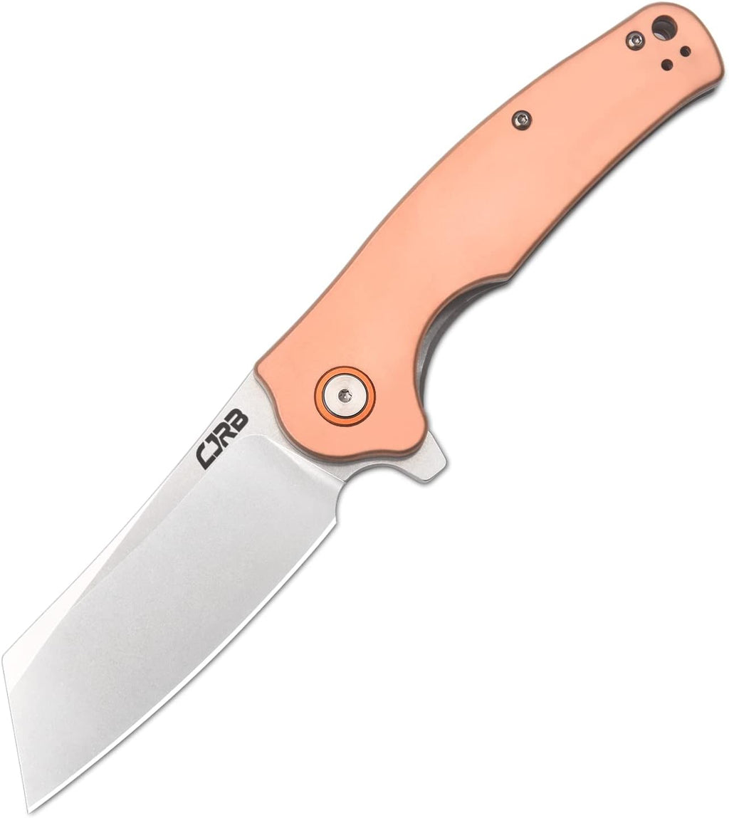 Folding Knife Black PVD Blade Carbon Fiber Handle Pocket Knife L760206