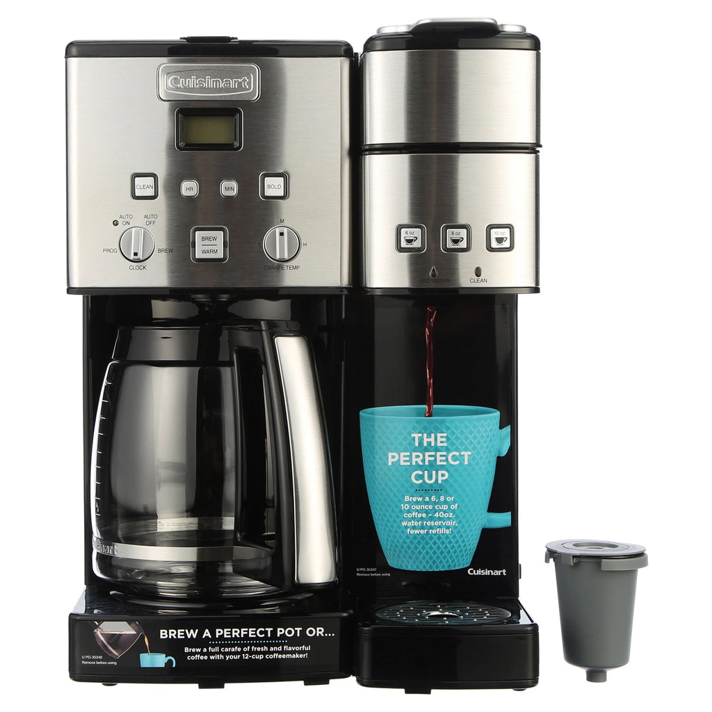 12 Cup Coffeemaker and Single-Serve Brewer V331