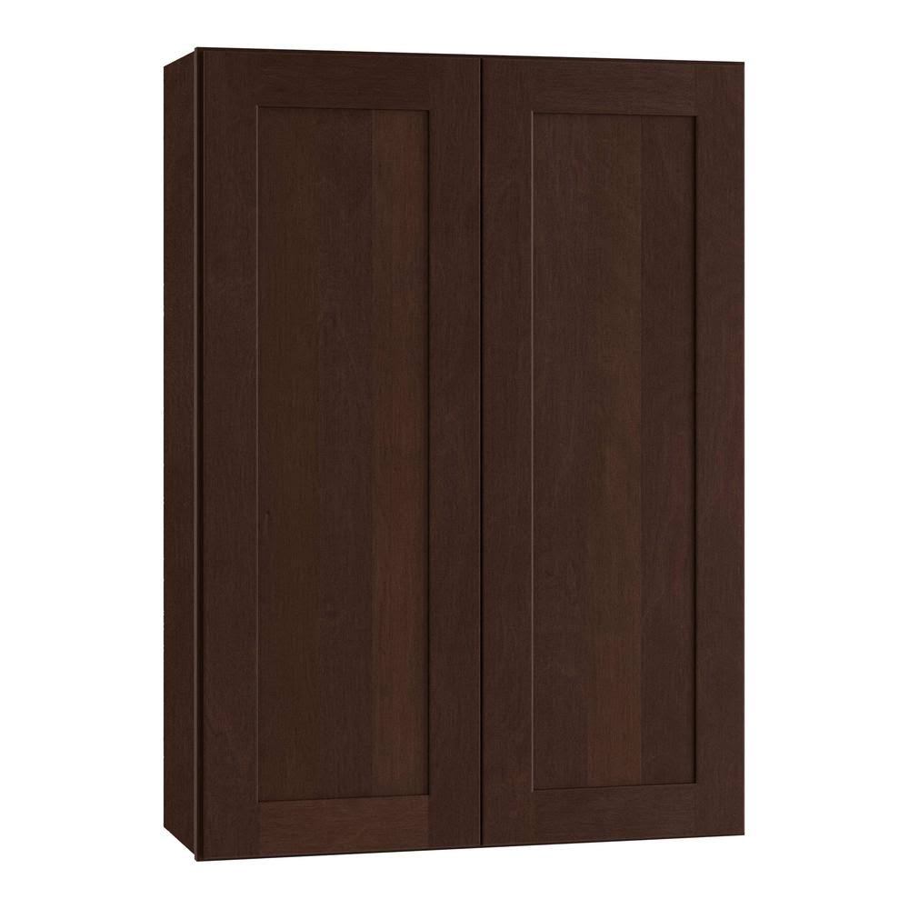 30 x 36 x 12 in. Plywood Shaker Wall Kitchen Cabinet J189