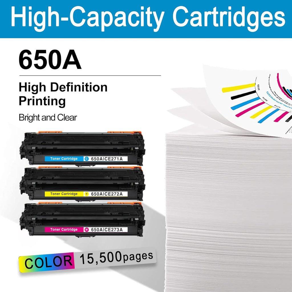 3 Pack Remanufactured Toner Cartridge Replacement O4604