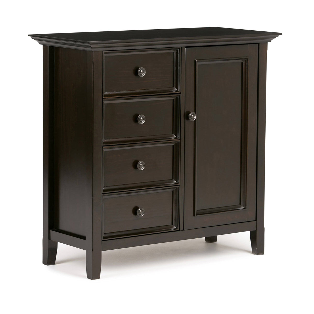 Dark Brown Medium Storage Cabinet D762