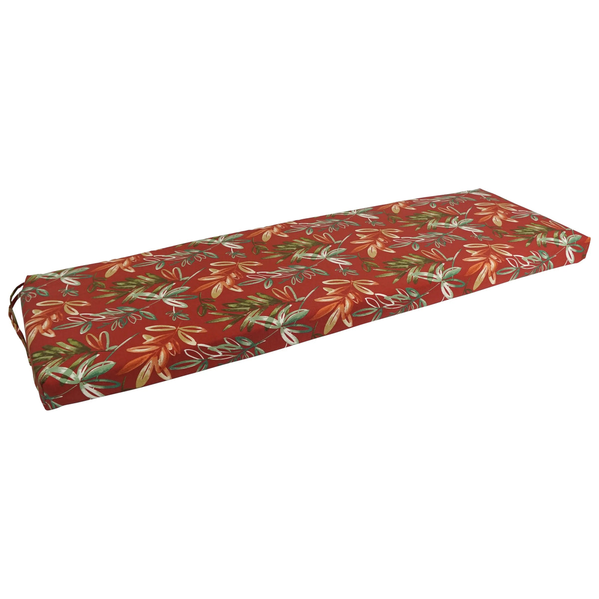 Patterned Outdoor Spun Polyester Bench Cushion U7250