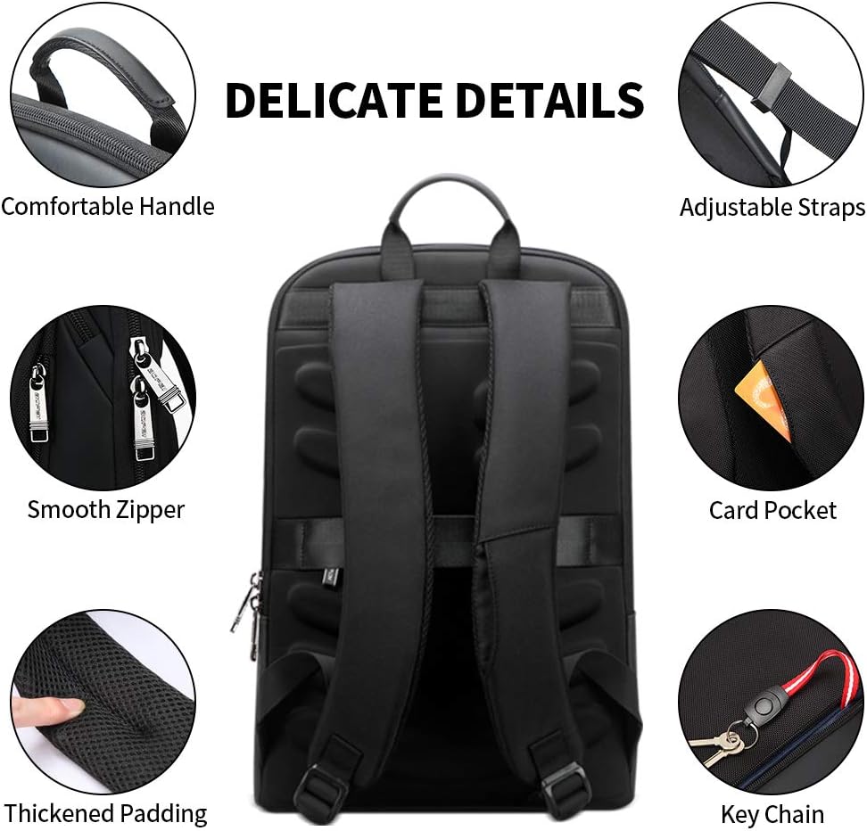 17 inch Anti Theft Waterproof Laptop Backpack V4388