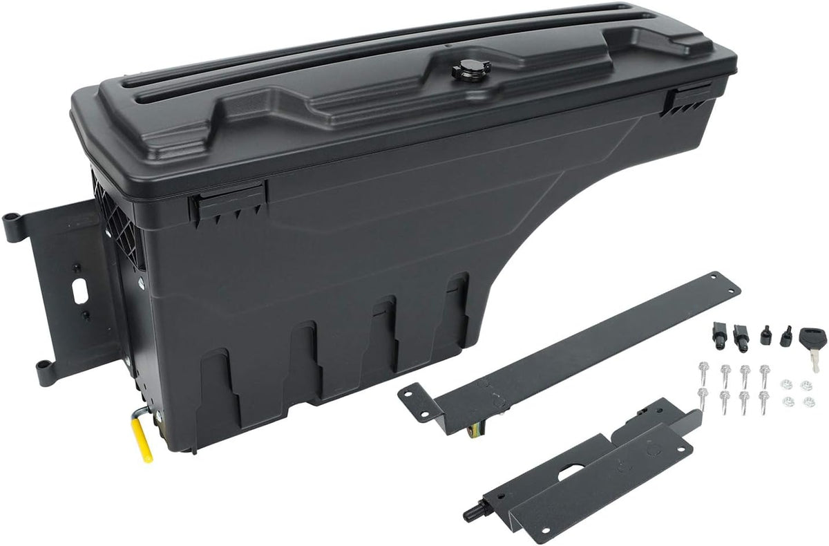 Truck Bed Storage Box Tool Box Lockable Storage Box J91508