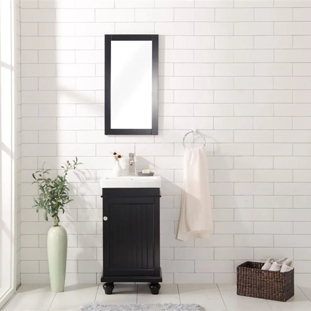 18" Espresso Sink Vanity H60255