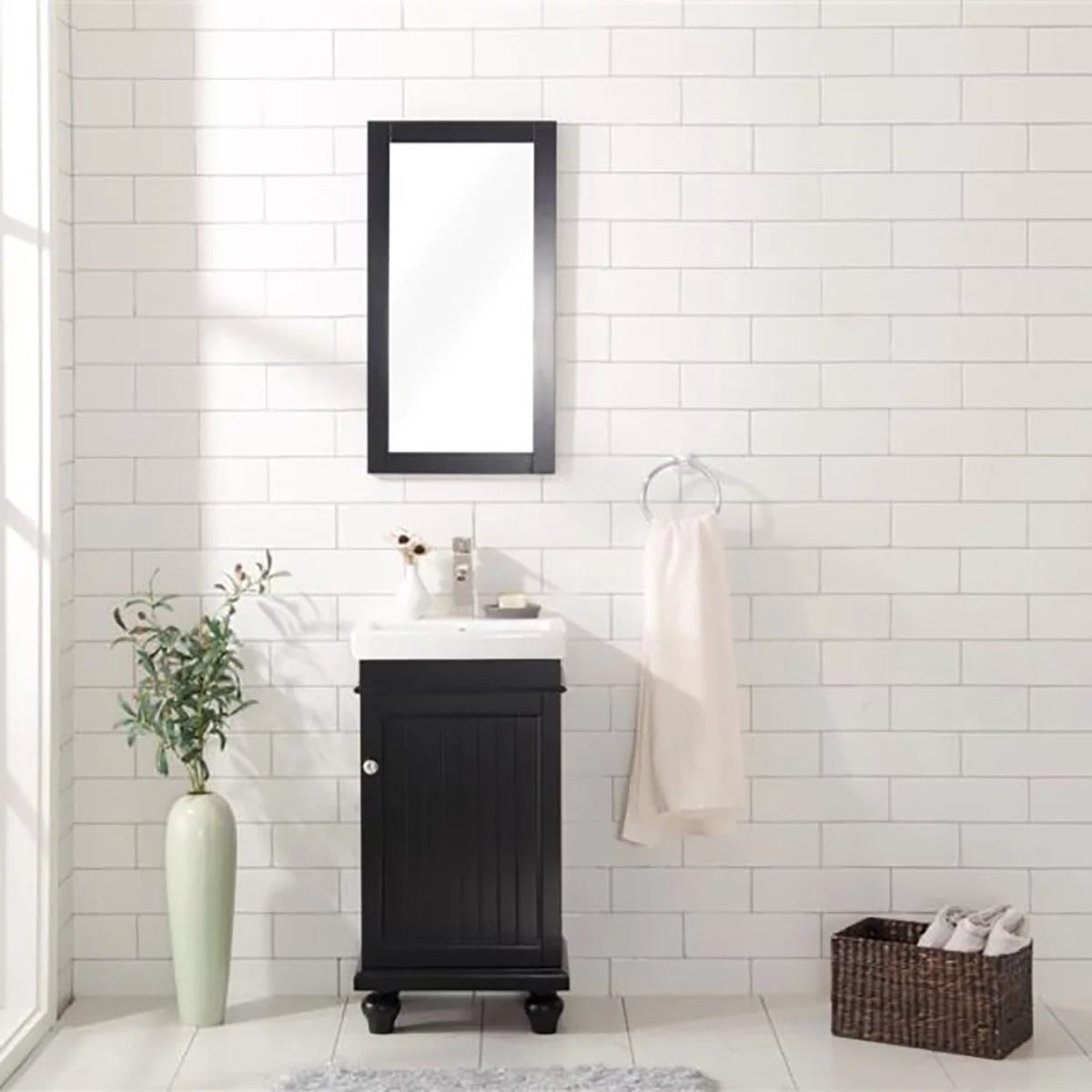 18" Espresso Sink Vanity H60255