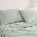 Navy Queen 4-Piece Organic Cotton Sheet Set X464244