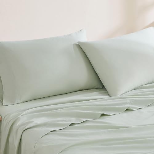 Navy Queen 4-Piece Organic Cotton Sheet Set X464244