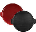 Cerise Round Cast Iron Grill Z70266