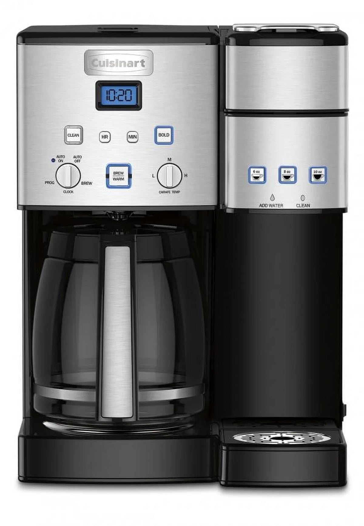 12 Cup Coffeemaker and Single-Serve Brewer V331