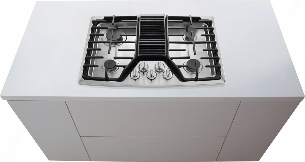 30x22 Gas Downdraft Cooktop Stainless Steel P723