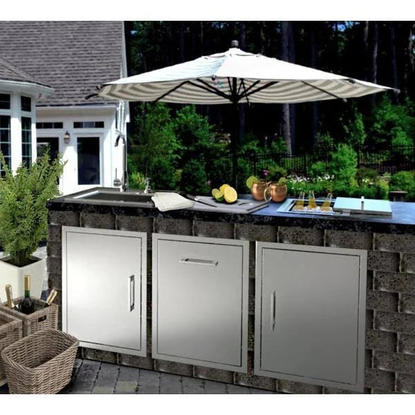 Beveled Frame Vertical Door C341502