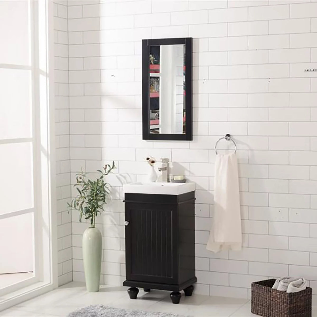 18" Espresso Sink Vanity H60255