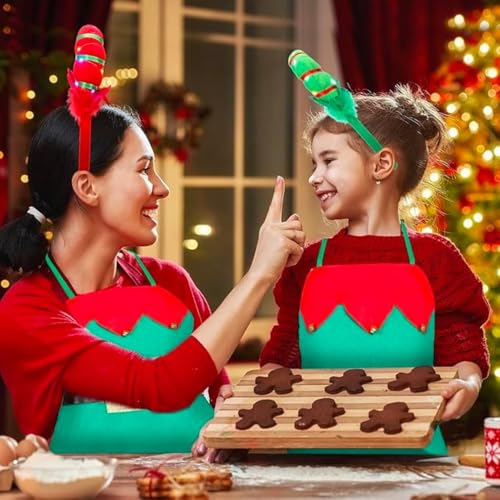 Red & Green Apron Q621661