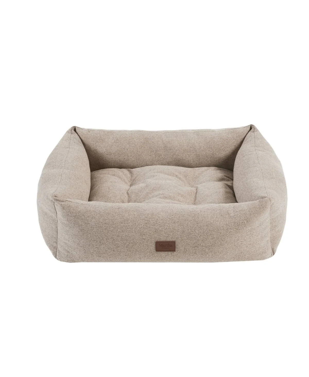 Brown 4-Sided Bolster with Ortho Base and Removable Cover S181