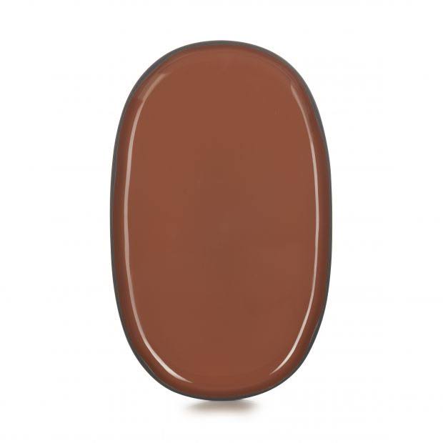 Large Oval Service Plate 7 Colors U39026