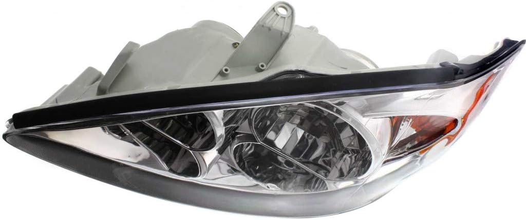 Passenger Side Halogen Headlight Assembly for Toyota Camry 2002 2003 2004 V66274