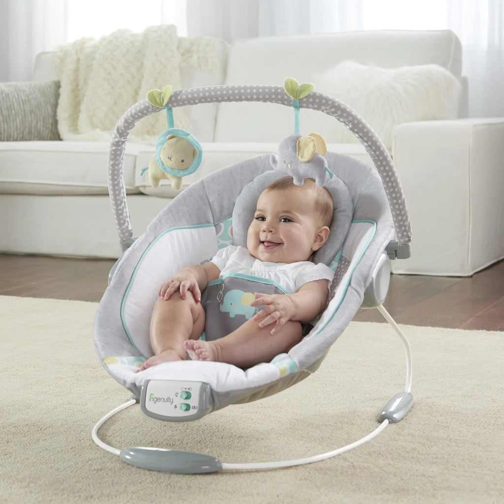 Baby Bouncer with Vibrating Infant Seat & Music D9951