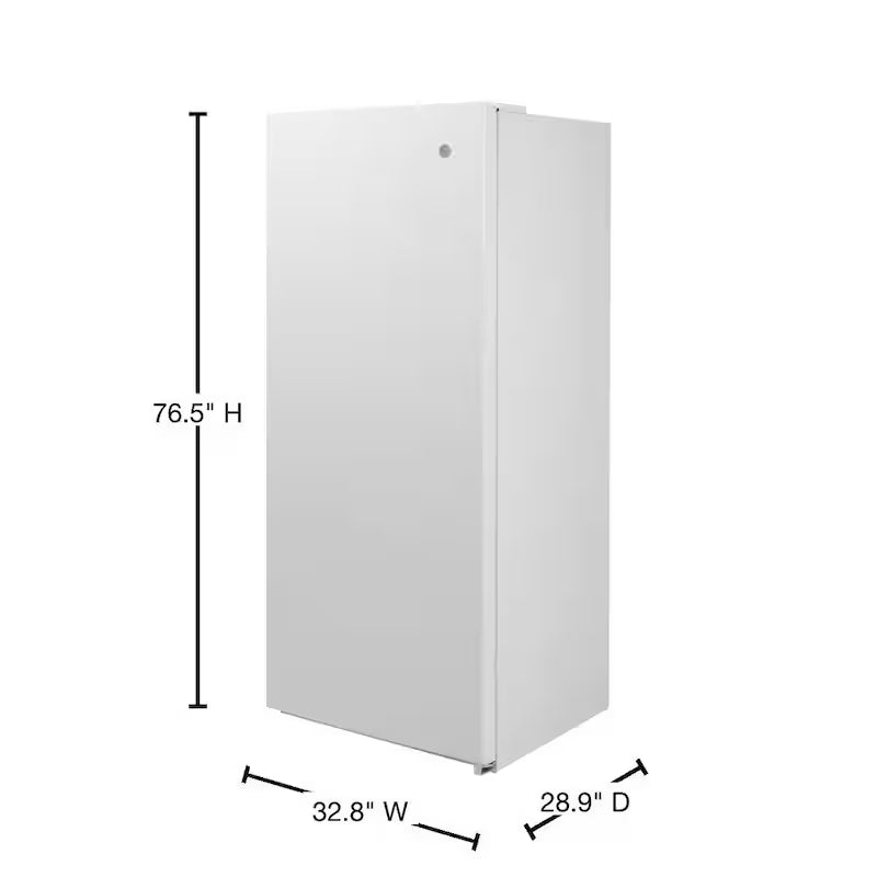 21.3 cu. ft. Frost Free Upright Freezer in White P20121