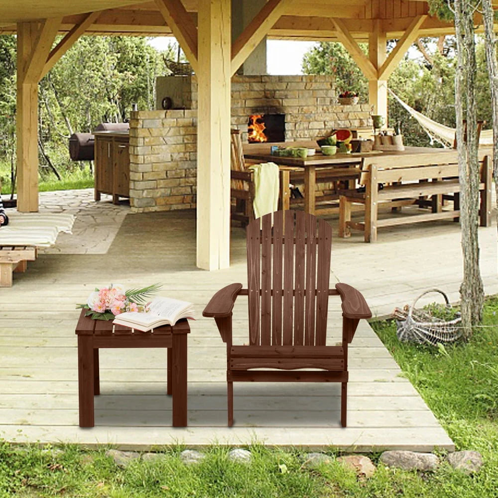 Carbonized Outdoor Folding Chair P7805