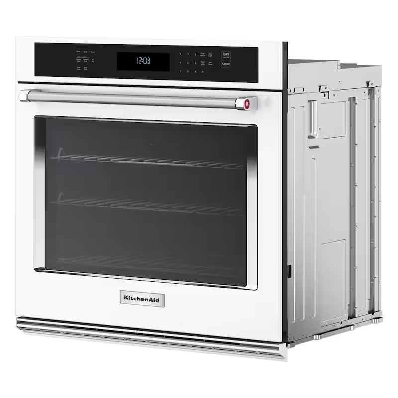 30 in. Electric Wall Oven with Convection Self-Cleaning in White D6280