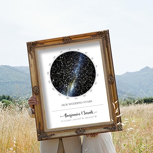 Custom Star Map Unframed Star Prints N527