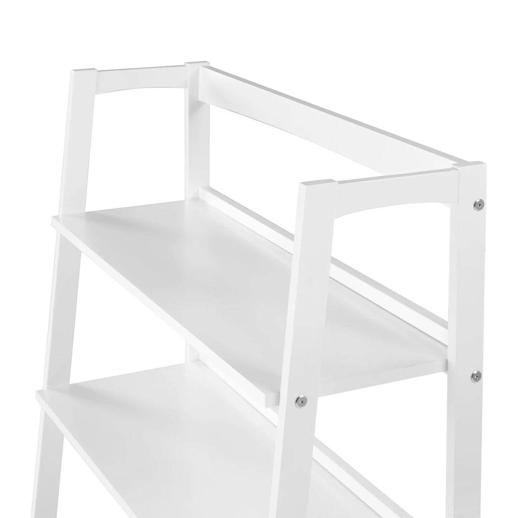 Mid Century White Shelving Unit B86511